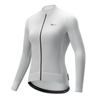 ROCKBROS | TVI Damen Fahrradtrikot – Langarm Radtrikot, atmungsaktiv, komfortables Fahrradshirt